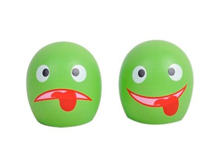 MaMaMeMo Cakes with Faces Green 2 pieces on Sale