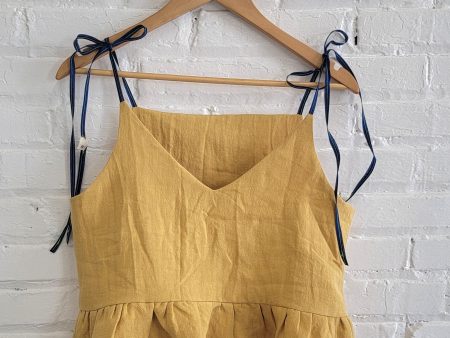 Tie Cropped Top, Sunshine Online now