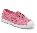 CIENTA TOILE  élastique 70999 rose fleurs Toiles Espadrilles Sale