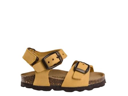 REQINS CESAR jaune sandale nu-pied Discount