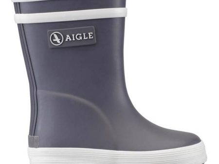 Aigle Baby Flac Gummistövlar Kolgrå For Discount