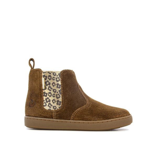 SHOO POM PLAY CHELSEA Dark Camel bottines Hot on Sale