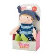 Plush Doll with Blue Outfit For Sale