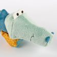 Patchwork Crocodile Plush Toy Online now