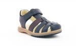 KICKERS PLATINIUM marine  Sandales Nu Pieds adulte For Sale