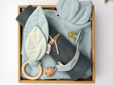 Swaddle up box - Shades of Morning Mist Online now