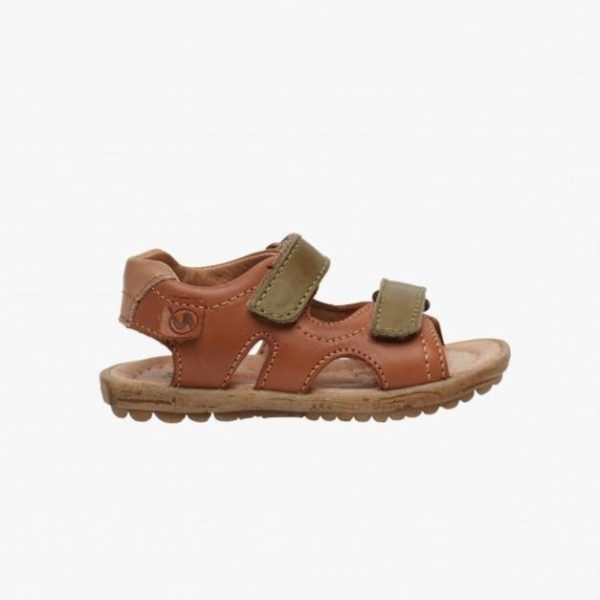 NATURINO SKY camel vert Sandales   Nu Pieds Hot on Sale