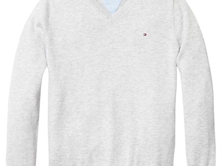 Tommy Hilfiger Boys Basic V-Neck Sweater For Discount