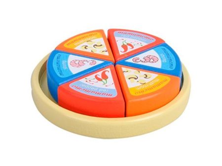 MaMaMeMo Round Cheese with Triangles Supply