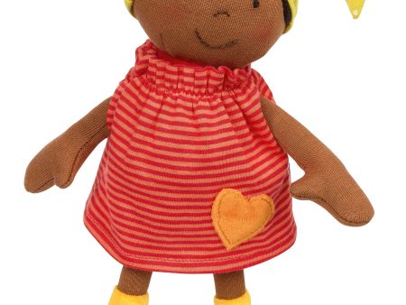 Plush Doll with Red Outfit For Discount