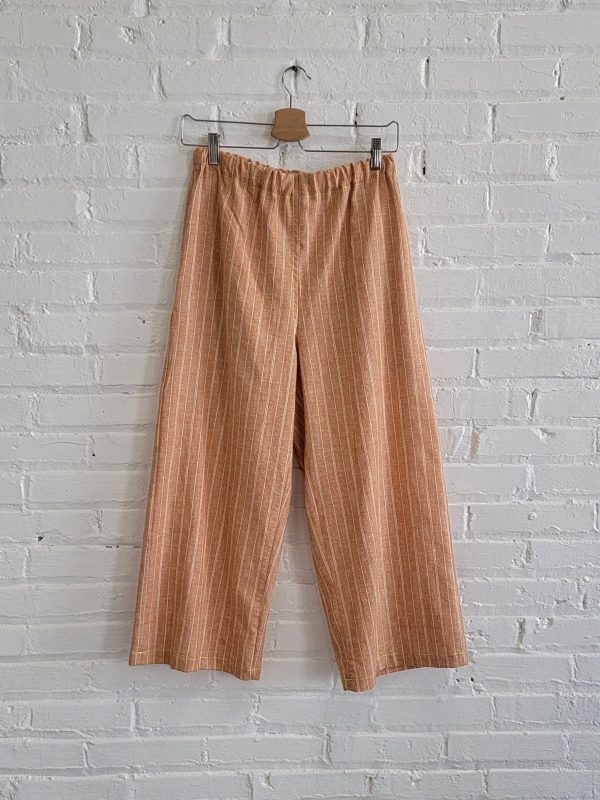 Pocket Pants, orange stripe Online now