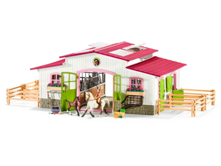 Schleich Horse Club Ridecenter med Rytter og Heste Online Sale