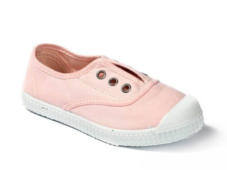 CIENTA TOILE  élastique 70 rose clair 41 Toiles Espadrilles on Sale