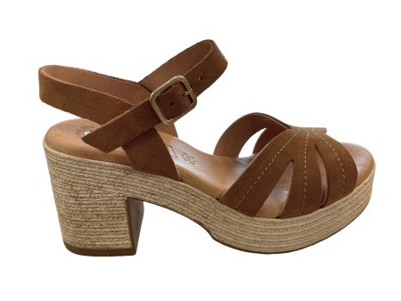 KAOLA 2506 Camel Nu pied sandales Online Hot Sale