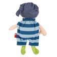 Plush Doll with Blue Outfit For Sale