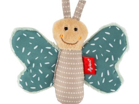 Butterfly Grasp Toy (teal) on Sale