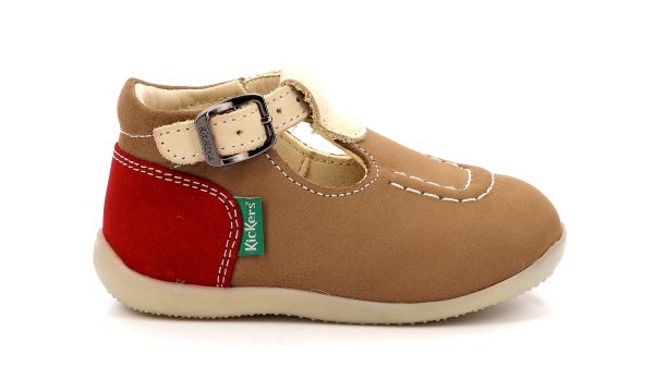 KICKERS BONBEK Camel Babies Salomés For Discount