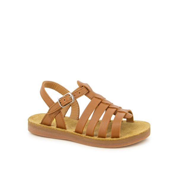 POM D API PLAGE AIR STRAP Camel Sandales Nu Pieds For Discount