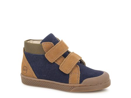 10IS TEN WIN HI V2 Navy Camel Chaussures hautes Cheap