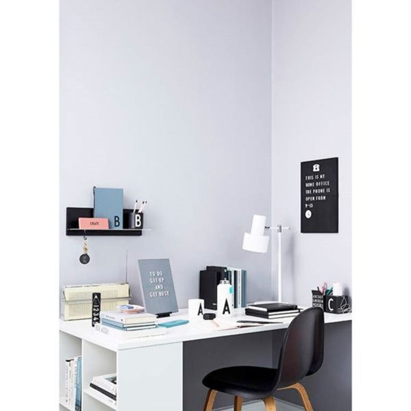 Design Letters Office Icons for Messageboard Black Fashion