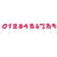 Kids by Friis Birthday Cake Numbers Pink Discount