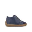 SHOO POM WOOD ZIP BASE Navy bottillons Hot on Sale