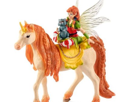 Schleich Bayala Fairy Marween with Glitter Unicorn For Cheap