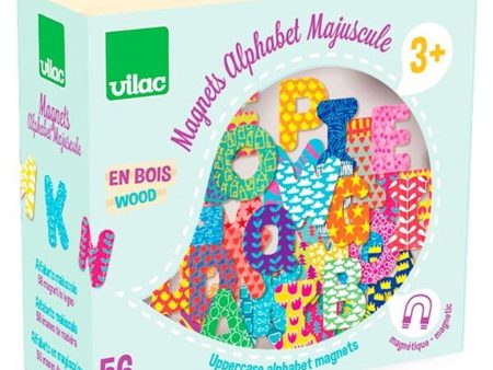 Vilac Magnets Uppercase Alphabet Fashion