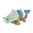 Patchwork Crocodile Plush Toy Online now