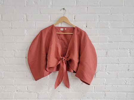 Coral Top, Canyon linen Cheap