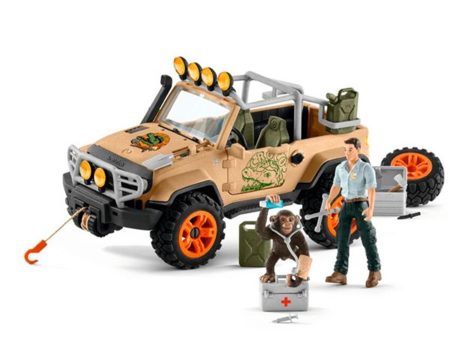 Schleich Wild Life 4x4 Vehicle with Winch For Discount