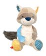 Patchwork Raccoon Plush Toy Sale