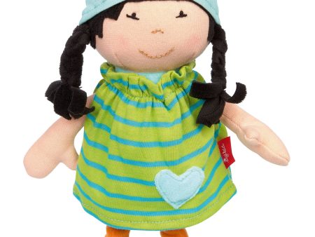 Plush Doll with Green Outfit on Sale