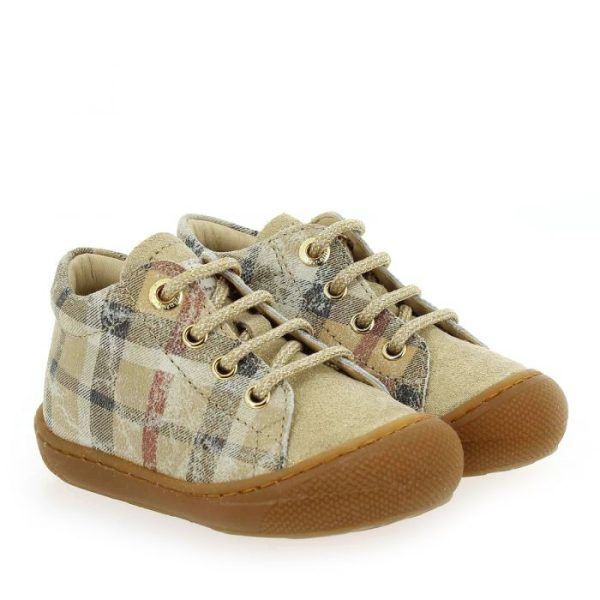 NATURINO COCOON imprimé Scots Platinium Burberry chaussures botillons Hot on Sale