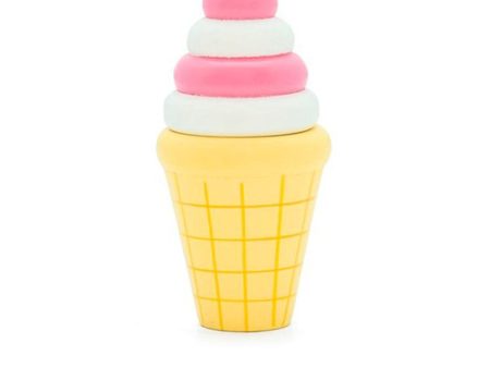 MaMaMemo Ice Cream Cone Strawberry Vanilla Online Hot Sale