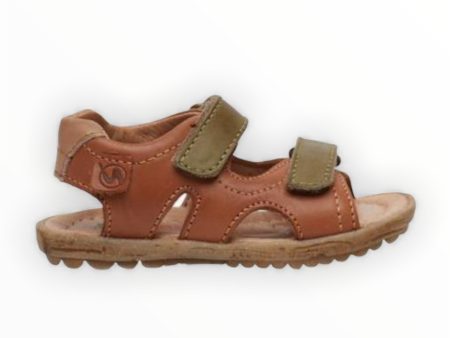 NATURINO SKY camel vert Sandales   Nu Pieds Hot on Sale