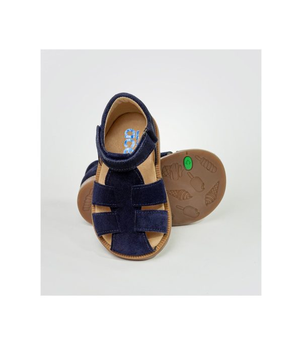 ACEBOS 1235 marine sandales nu-pieds Online Sale