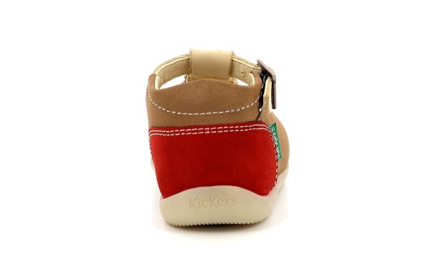 KICKERS BONBEK Camel Babies Salomés For Discount