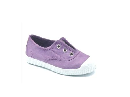 CIENTA TOILE  élastique 70777 lilas Toiles Espadrilles For Discount