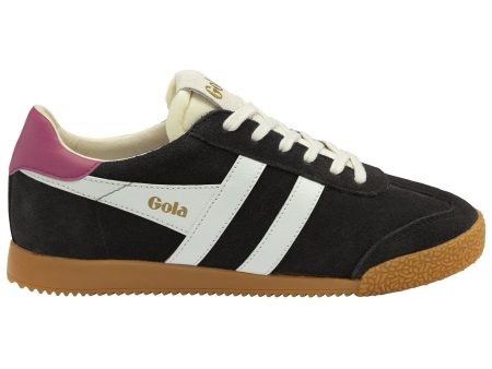 GOLA ELAN Noir Fushia Sneakers Baskets adulte Sale