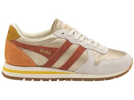 GOLA DAYTONA BLAZE gold orange Sneakers Baskets adulte Discount