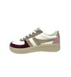 GOLA GRANDSLAM TRIDENT Blanc Rose Sneakers Baskets adulte For Cheap