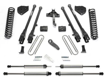 Fabtech 17-21 Ford F250 F350 4WD Diesel 6in 4Link Sys w Coils & Dlss Shks For Cheap