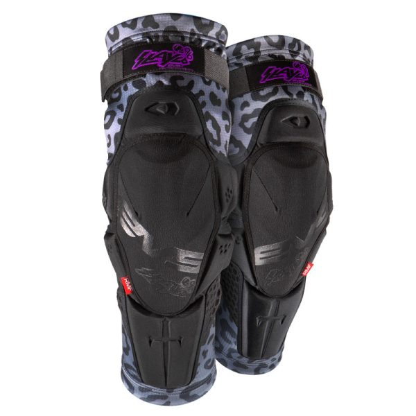 EVS Slayco96 Knee Guard Pair Ghost Leopard - Large XL Online Hot Sale