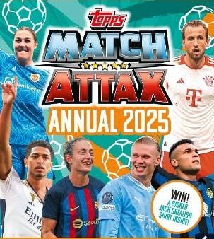 Attax Match: Match Attax Annual 2025 [2024] hardback Supply